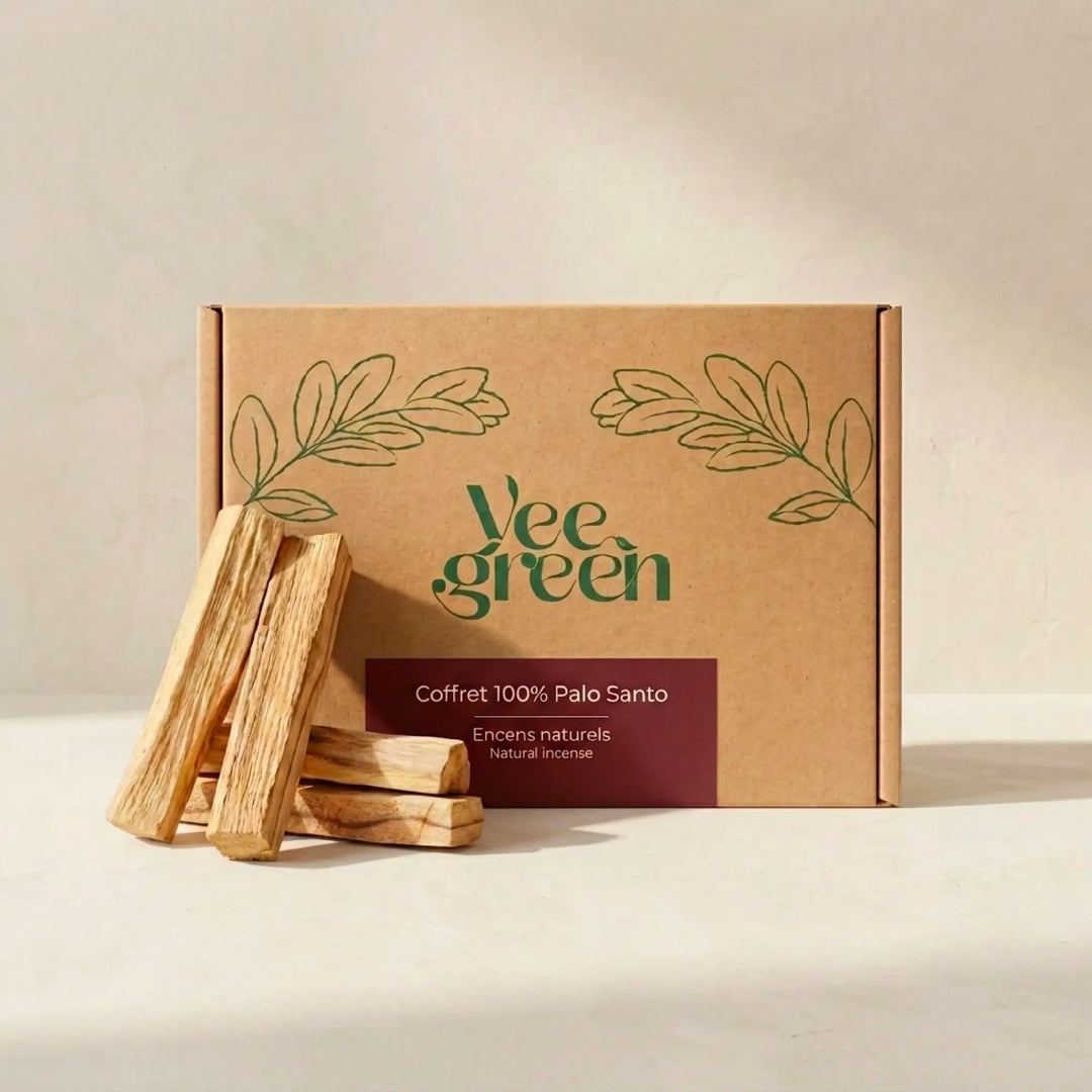 Coffret Bois de Palo Santo – 150g + Guide
