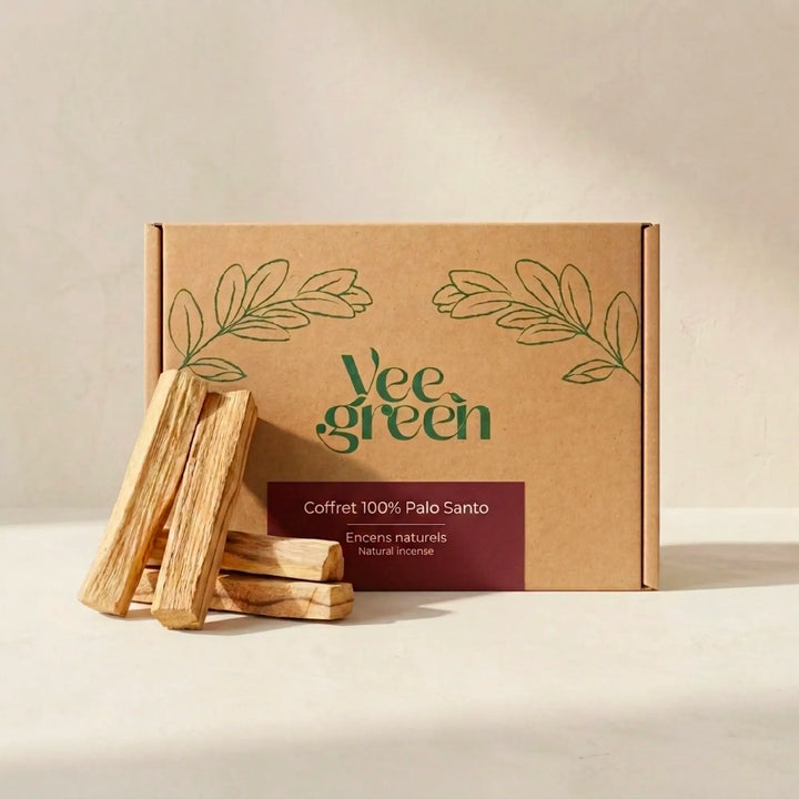 Coffret Bois de Palo Santo – 150g + Guide