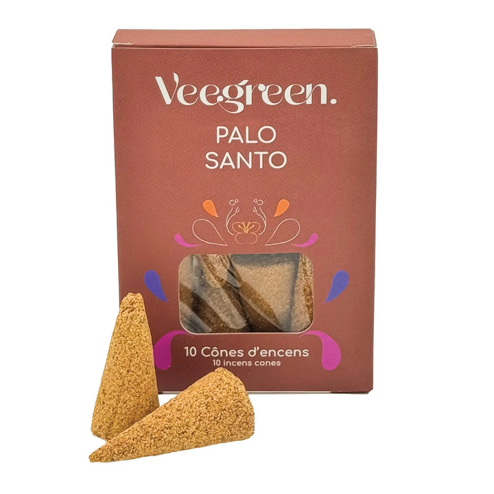 Encens Palo Santo Cône x10 